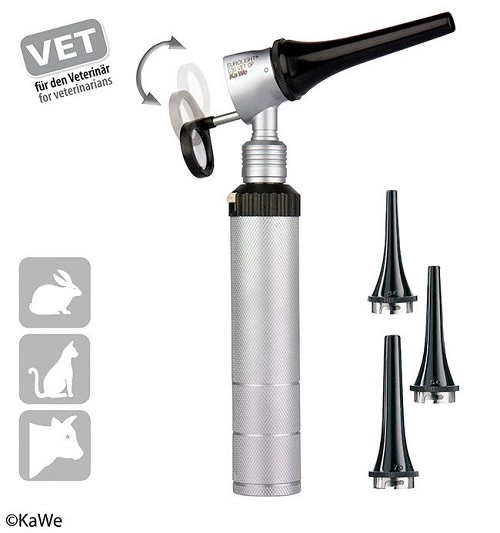 Отоскоп KAWE EUROLIGHT® VET C30 OP / 2.5В (ветеринарный)