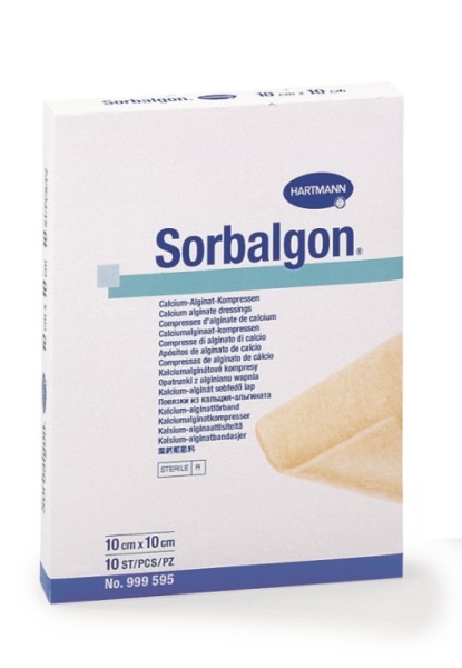 Повязка Sorbalgon® 10см х 10см